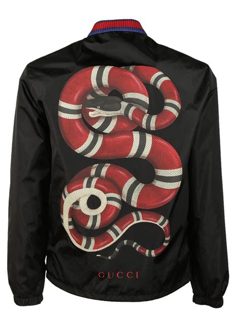 gucci kingsnake bomber jacket|gucci bomber jacket men's.